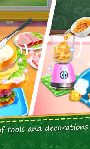 School Lunch Food Maker 2: Free Cooking Games 4