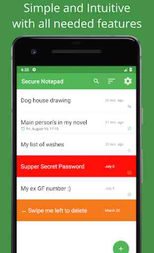 Secure Notepad - Private Notes With Lock 2