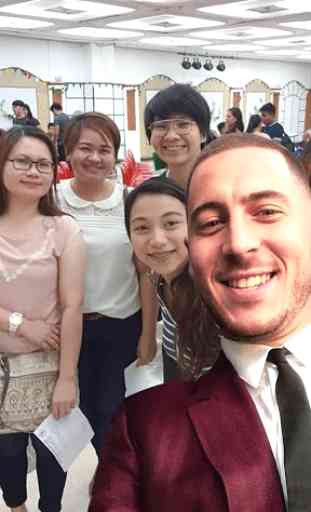 Selfie avec Eden Hazard 3