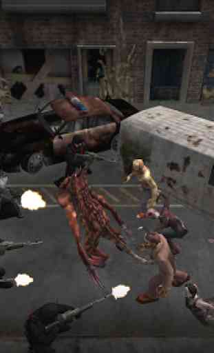 Simulateur de combat: bataille zombies 4