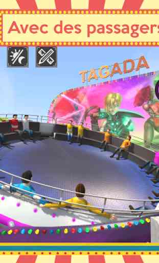 Simulateur Tagada : Parc d'attractions foraines 4