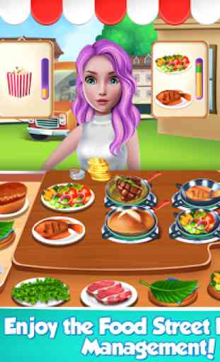 Street Food Truck Canteen Cafe - Jeux de cuisine 3