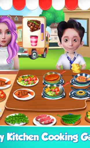 Street Food Truck Canteen Cafe - Jeux de cuisine 4