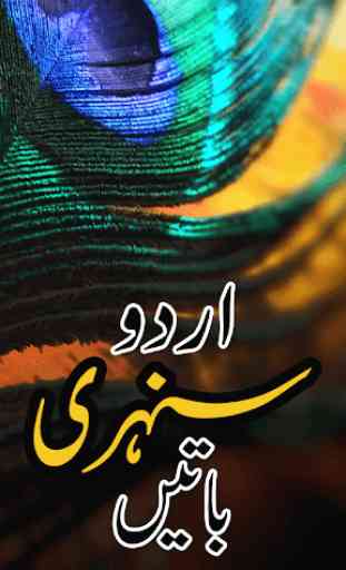 Sunehri Batein in Urdu 1