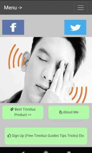 Tinnitus Relief App with Noise Sound Treatment 1