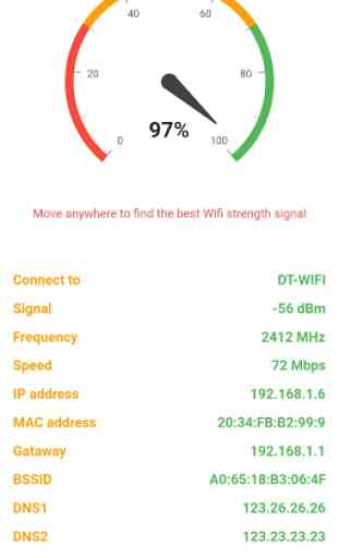 WiFi Signal Strength Meter 1