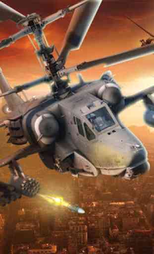 Army Gunship Helicopter Games Simulator Battle War 3