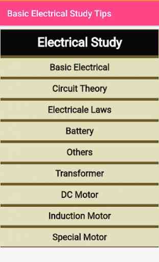 Basic Electrical Study Tips 2