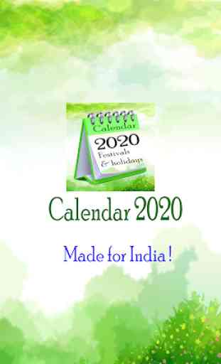 Calendar 2020 1