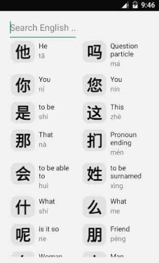 Chinese HSK 1 Flashcards 2