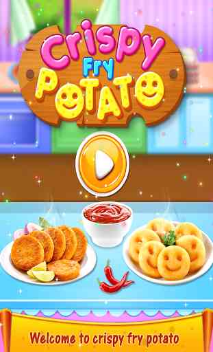 Crispy Fry Potato - Cooking Game 1
