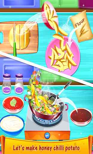 Crispy Fry Potato - Cooking Game 3