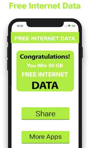 Daily Free 25 GB Data-Free unlimited 4G data Prank 4