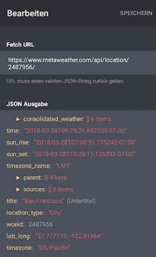 Dashboard (of JSON Requests) 2