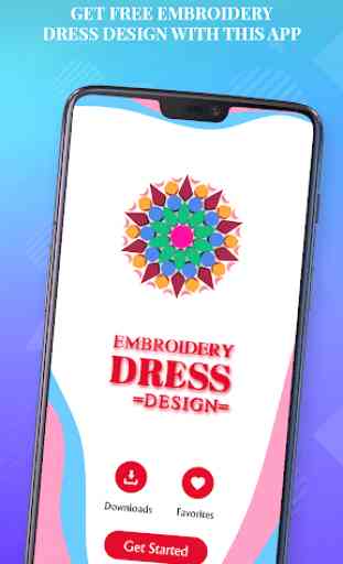 Embroidery Dress Design 1
