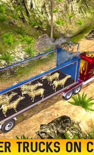 Ferme Animaux Transport Camion Au volant Jeux 3