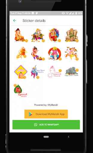 Ganesh Stickers for Ganesh Chaturthi 2019 (New) 2