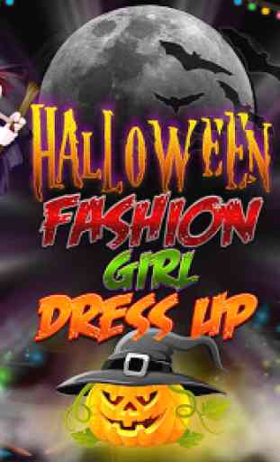 Halloween Fashion Girl Dress Up: Jeux d'Halloween 1