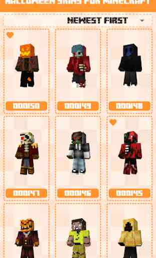 Halloween Skins for Minecraft PE  1