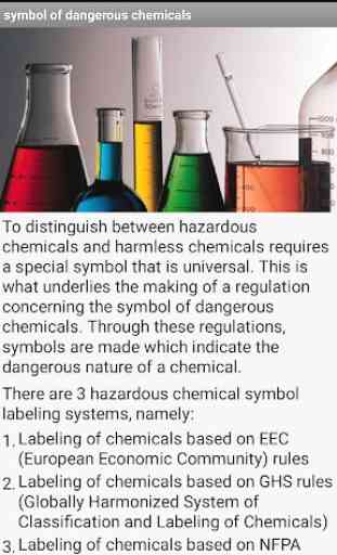 Hazardous Chemicals 1