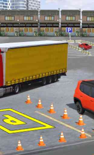 Heavy Truck Parking Simulator : Park Cargo Truck 1