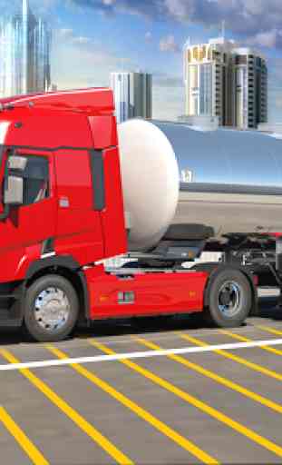 Heavy Truck Parking Simulator : Park Cargo Truck 2