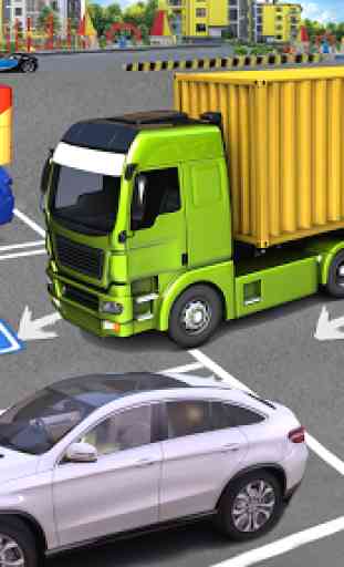 Heavy Truck Parking Simulator : Park Cargo Truck 3