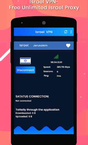 Israel VPN-Free Unlimited Israel Proxy 1
