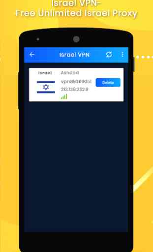 Israel VPN-Free Unlimited Israel Proxy 3