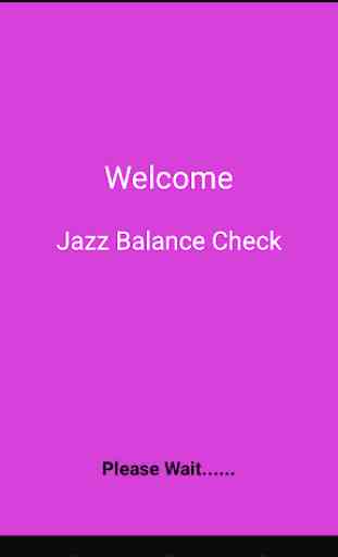 Jazz Balance Check 1