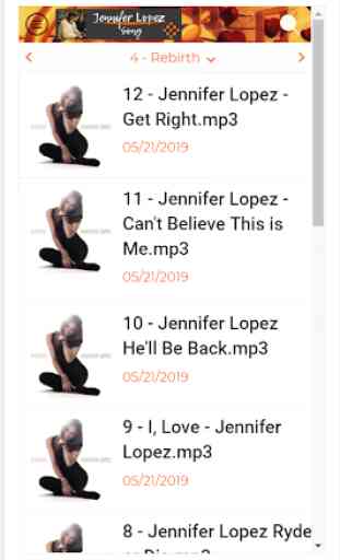 Jennifer Lopez Song 4