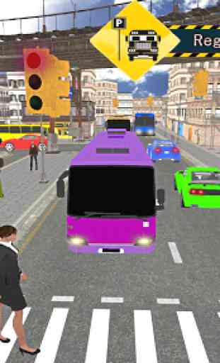 lourd bus parking simulateur: gratuit Jeu 1
