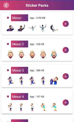 Messi Stickers For Whatsapp 1