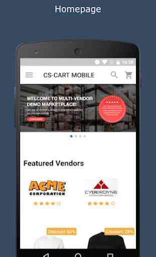 Multi-Vendor App by CS-Cart 1