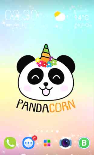 Panda Mignonne  fonds d'écran 4