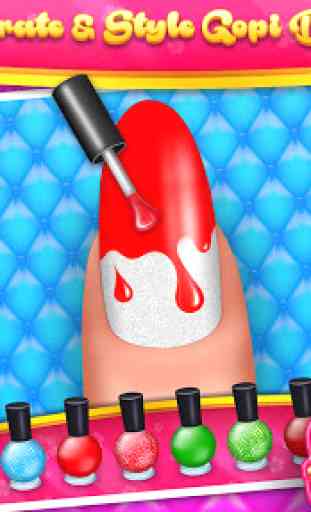 poupée gopi - salon de mode nail art 4