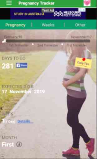 Pregnancy Tracker week by week-due date calculator 4