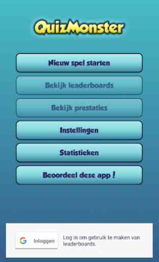 QuizMonster - Gratis Nederlands Quiz Spel 2
