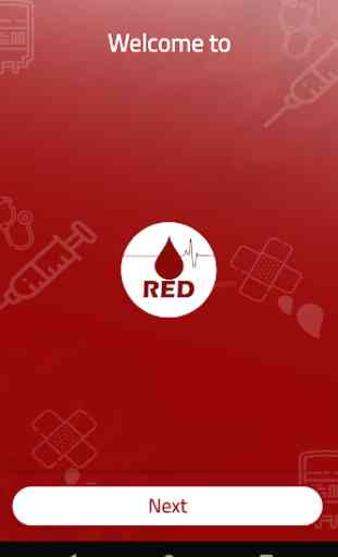 RED - Blood Donation App 1