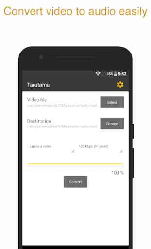 Tarutama - MP3 Video Converter 1