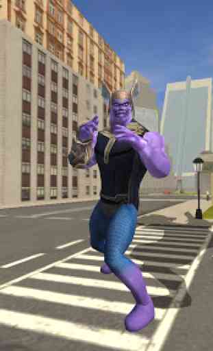 Thanos Rope Hero Vice Town - Infinity Batte War 1