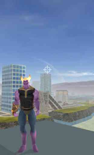 Thanos Rope Hero Vice Town - Infinity Batte War 3