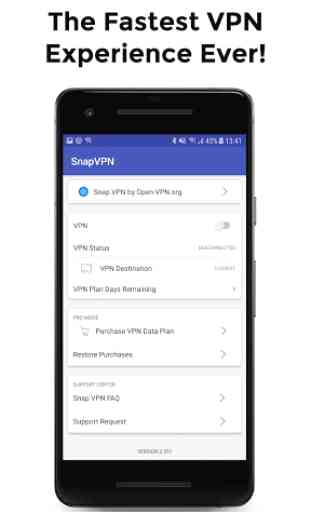 VPN On - Plus rapide et meilleur VPN 1