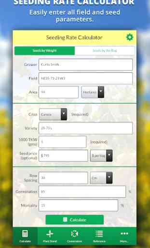 Agro Seeding Rate Calculator 1