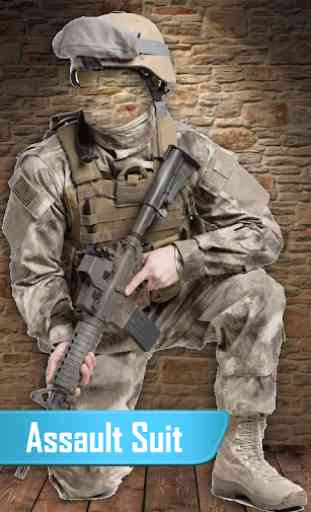 Army Fashion Suit Photo Maker 4