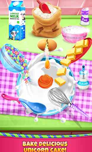 Birthday Cake - Unicorn Food Fever 3