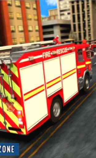 Camion De Pompier Réel: Sauvetage D'urgence Héros 1