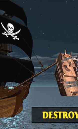 Caraïbes mer hors la loi pirate navire bataille 3D 4