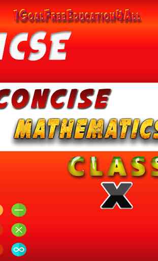 Class 10 Math Part-1 ICSE 1