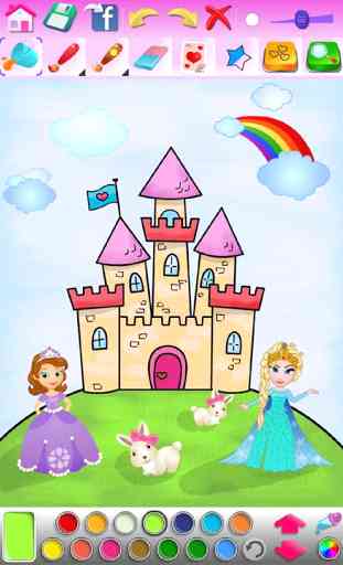 Coloriages : Princesses 4